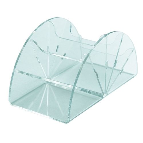 Подставка из оргстекла визитница шестиместная, настольная, 95х90 мм OL-156 Подставка из оргстекла визитница шестиместная, настольная, 95х90 мм OL-156