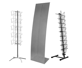 Стенды и экспозиторы, буклетницы, рекламные стойки для печатной продукции