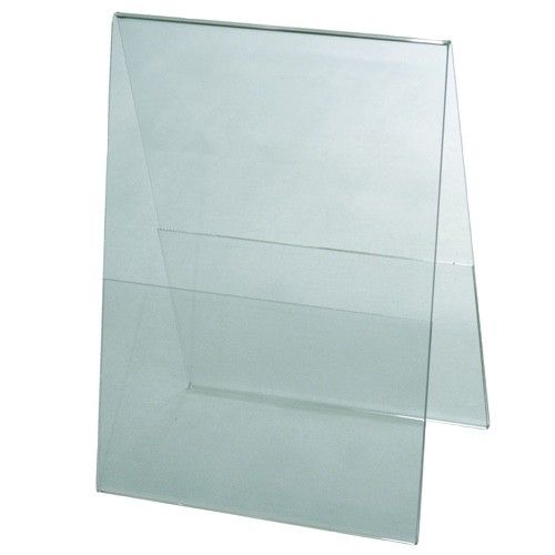 Подставка пластиковая ценникодержатель двухсторонний формат А5, 148х205мм OL-121/A5 Подставка пластиковая ценникодержатель двухсторонний формат А5, 148х205мм OL-121/A5