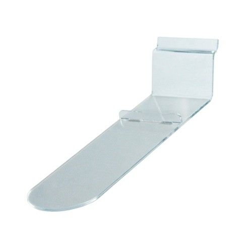 Полка из оргстекла для обуви наклонная, (опора каблук) OL-509K Полка из оргстекла для обуви наклонная, (опора каблук) OL-509K