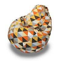 Кресло - мешок Груша жаккард Ромб А04