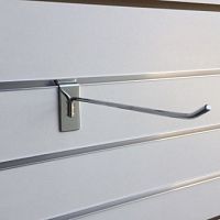 Крючок для торговой панели, для магазинов, хром K06-150-К