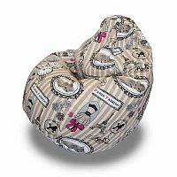 Кресло - мешок Груша жаккард Кэнди