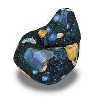 Кресло - мешок Груша жаккард Космос