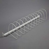 Кронштейн для шапок, система Базис GLS006/900-Л(бел)