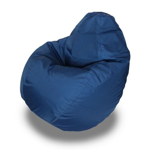 Кресло - мешок Груша оксфорд Синее