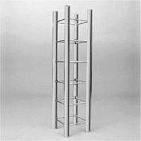 Колонна квадратная 2188 мм, хром TRI-03D(TS-3A)