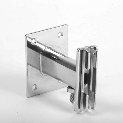 Крепеж на стену регулируемый, хром TP15