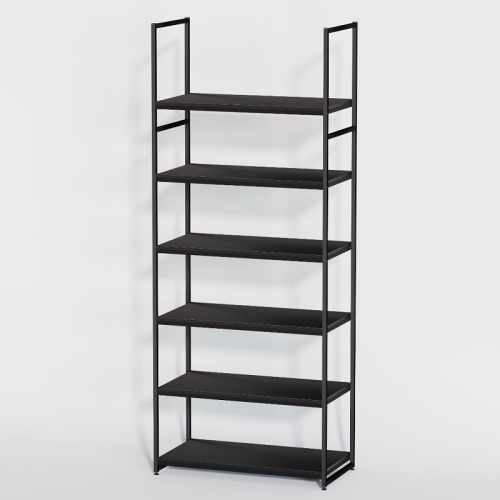 Стеллаж для магазина с черной полкой A2290-20(ч/ч) фото 2 Стеллаж для магазина с черной полкой A2290-20(ч/ч) фото 2