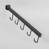 Кронштейн для овальной трубы, для сумок U5015(черн)