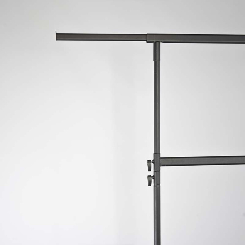 Вешало двухъярусное для одежды, регулируемое СТ-021-Л(черн) фото 3