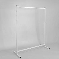 Вешало напольное для магазина одежды, белый М-ТВ-107(бел/бел)