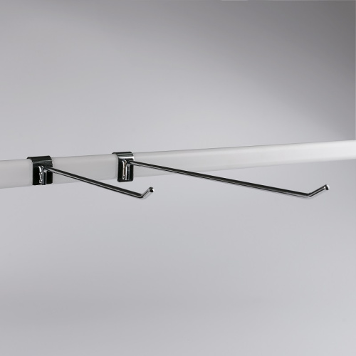 Кронштейн на овальную трубу L=300мм, хром, диаметр прутка6мм U5006 фото 4 Кронштейн на овальную трубу L=300мм, хром, диаметр прутка6мм U5006 фото 4