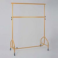 Вешало двухъярусное для одежды, регулируемое СТ-021-Л(зол)