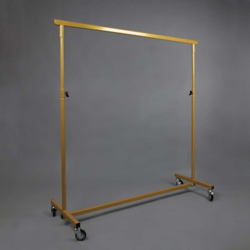 Вешало - стойка для одежды на колесах СТ-310-Л(зол) Вешало - стойка для одежды на колесах СТ-310-Л(зол)