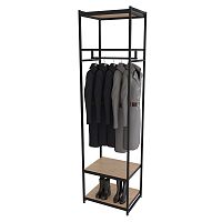 Стеллаж для магазина с полкой цвета дуб сонома A2260-13(ч/дс)