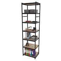 Стеллаж для магазина с полкой цвета дуб сонома A2260-21(ч/дс)