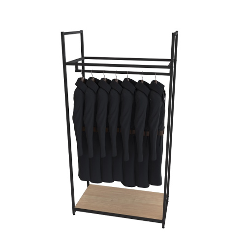 Стеллаж для магазина с полкой цвета дуб сонома A1790-03(ч/дс)