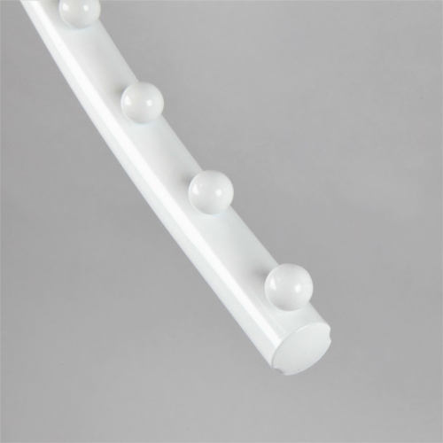 Кронштейн для овальной трубы волнообразный U8502N(бел) фото 3