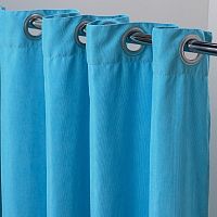 Штора для примерочной с люверсами Н-1К-гол