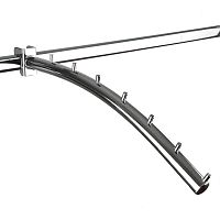 Кронштейн для овальной трубы "Банан" U-304N