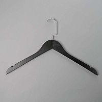 Вешалка-плечики для одежды деревянная C31/1-К(черн/хром)