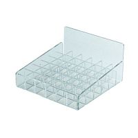 Подставка пластиковая под косметику и помады настольная, 155х85мм OL-432