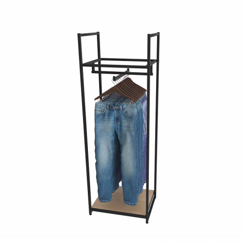 Стеллаж для магазина с полкой цвета дуб сонома A1760-01(ч/дс) Стеллаж для магазина с полкой цвета дуб сонома A1760-01(ч/дс)