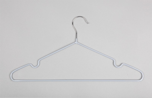 Плечики для одежды обрезиненные A04XL(серебро) Плечики для одежды обрезиненные A04XL(серебро)