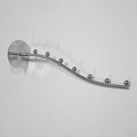 Кронштейн 290мм, 7 шариков для крепления к стене 8002А