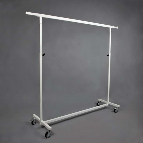 Вешало - стойка для одежды, с колесами СТ-310-Л(бел) фото 2 Вешало - стойка для одежды, с колесами СТ-310-Л(бел) фото 2