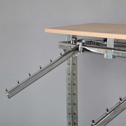 Вешало стойка напольная с полкой и кронштейнами STBS9 фото 2 Вешало стойка напольная с полкой и кронштейнами STBS9 фото 2