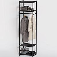 Стеллаж для магазина с черной полкой A2260-15(ч/ч)