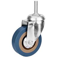 Колёсная опора промышленная SCtg93-10(син)