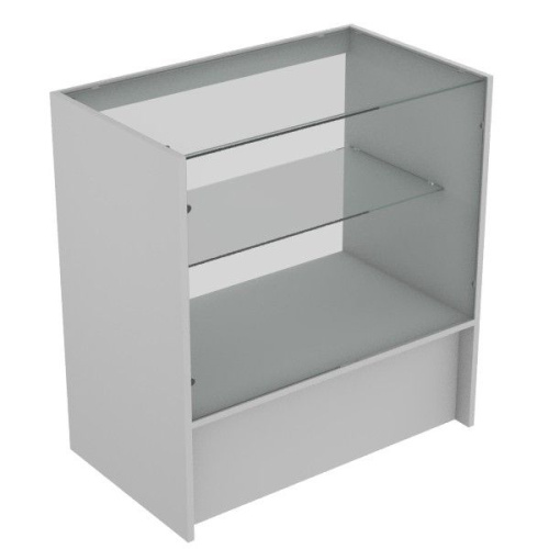 Прилавок с одной стеклянной полкой, 900х850х500 из ЛДСП ПР-32-Н