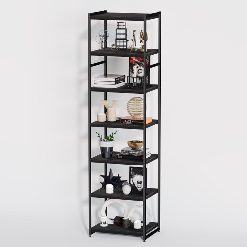 Стеллаж для магазина с черной полкой A2260-21(ч/ч)