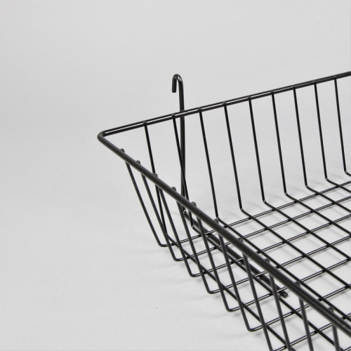 Корзина для торговой решетки 18101Т(черн) фото 2 Корзина для торговой решетки 18101Т(черн) фото 2