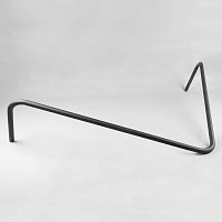 Примерочная угловая, для магазина одежды, цвет черный муар П-110-Л(черн)