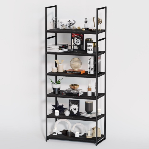 Стеллаж для магазина с черной полкой A2290-20(ч/ч) Стеллаж для магазина с черной полкой A2290-20(ч/ч)