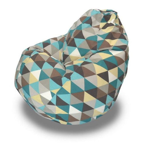 Кресло - мешок Груша жаккард Ромб А03
