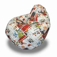 Кресло - мешок Груша жаккард Моника