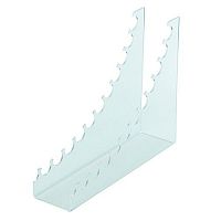 Подставка пластиковая под косметику и блеск настольная, 65х240мм OL-442.2