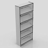 Стеллаж 2000х850х300мм СТ-11(Бел)