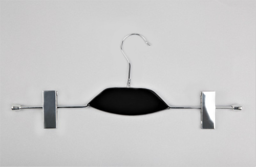 Вешалка с зажимами для одежды SHL030(черн) Вешалка с зажимами для одежды SHL030(черн)
