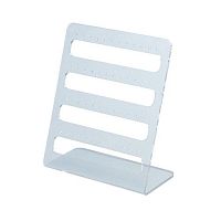 Подставка пластиковая под серьги, настольная, 150х170мм OL-742.2