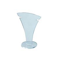 Подставка пластиковая под серьги, настольная, 80х100мм OL-745