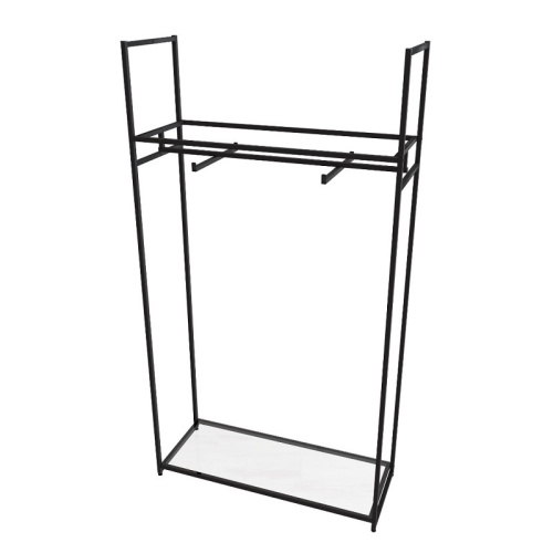 Стеллаж для магазина с полкой из стекла AC22120-01(черн) фото 2