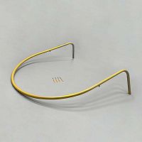 Примерочная разборная на стену, цвет золото П-109Р-Л(зол)