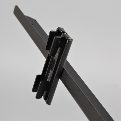 Кронштейн под полку Длина: 300 мм Цвет: черный фото 2