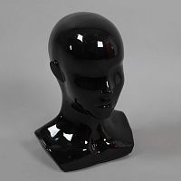 Манекен головы женской  Г-401(черн)